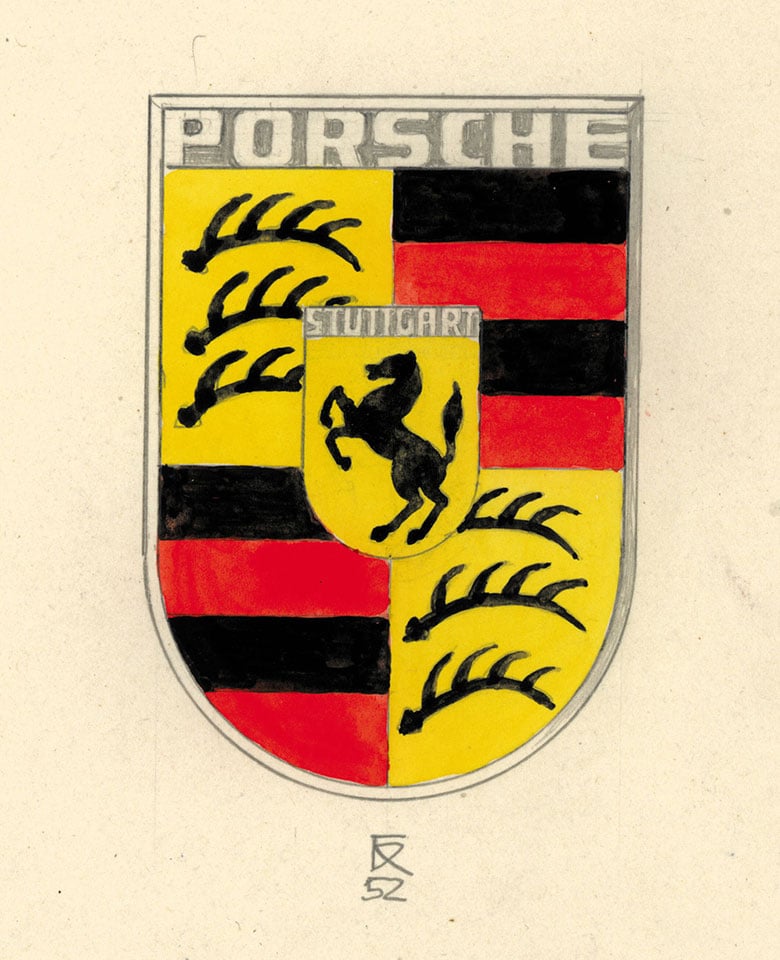 Das Porsche Wappen 2
