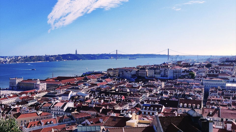 Lissabon Stadt Bild